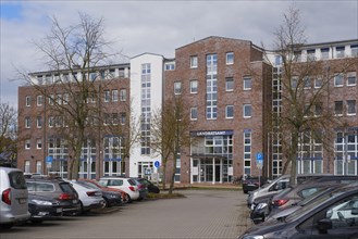 District Office, Waren, Mueritz, Mecklenburg Lake District, Mecklenburg, Mecklenburg-Vorpommern,