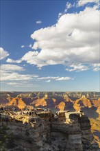 Tourists at Mather Point, South Rim, Grand Canyon National Park, Arizona, United States, USA, Grand