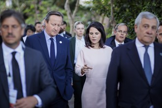 David Cameron, Foreign Secretary of the United Kingdom, and Annalena Baerbock (Alliance 90/The