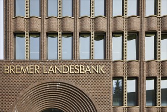 Former Bremer Landesbank at Domshof in Bremen, Hanseatic City, State of Bremen, Germany, Europe