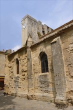 Church of Notre Dame des Sablons, Aigues-Mortes, Camargue, Gard, Languedoc-Roussillon, South of