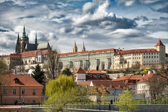 Sightseeing, city tour, cathedral, church building, sacred building, Vltava, capital city, Prague
