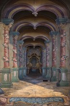 Detailed view of the Holy Sepulchre around 1750, St Oswald's Church, Baunach, Upper Franconia,