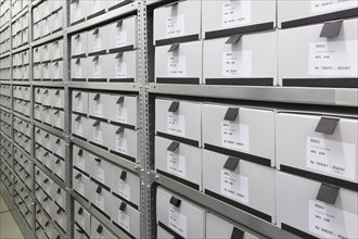 Archived index cards of the Stasi at the Federal Commissioner for the Records of the State Security
