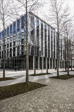Modern architecture, office building, architect Adolf Krischanitz, Novartis Campus, Basel, Canton