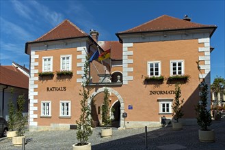 Town Hall and Tourism Information Centre of the City of Storks Rust, Rust, Burgenland, Austria,