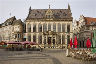 Chamber of Industry and Commerce, IHK for Bremen and Bremerhaven in Schuetting on Bremen Market