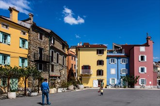 Old town, harbour town of Piran on the Adriatic coast with Venetian flair, Slovenia, Piran,