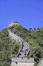 Great Wall of China, near Mutianyu, Beijing, China, Asia, The Great Wall of China stretches across