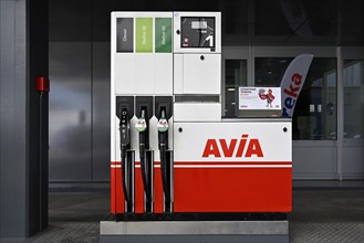 Petrol pump Avia Diesel and unleaded