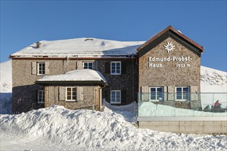 Edmund-Probst-Haus am Nebelhorn, Oberstdorf, Allgaeu, Swabia, Bavaria, Germany, Oberstdorf,