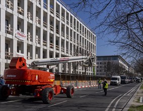 Polish Embassy, construction site Unter den Linden, Berlin, Germany, Europe