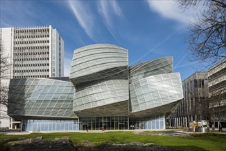 Modern architecture, office building, architect Frank O. Gehry, Novartis Campus, Basel, Canton of
