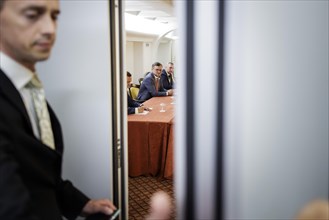 Dmytro Kuleba, Foreign Minister of Ukraine, photographed during the meeting of the G7 foreign