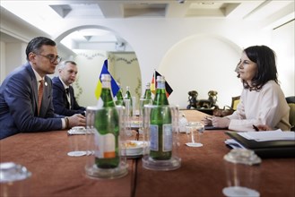 Annalena Baerbock (Alliance 90/The Greens), Federal Foreign Minister, meets Dmytro Kuleba, Foreign