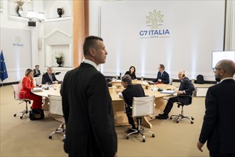 Meeting of the G7 foreign ministers in Capri, 18 April 2024. Photographed on behalf of the Federal