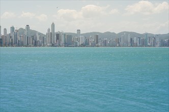 Photo of the beach of Camboriu, Santa Catarina, Brazil, South America