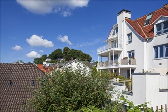 Villas in the Treppenviertel, residential building, Blankenese district, Hamburg, Germany, Europe