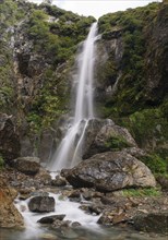 El Condor Falls, El Lobo, Carretera Austral, Cisnes, Aysen, Chile, South America