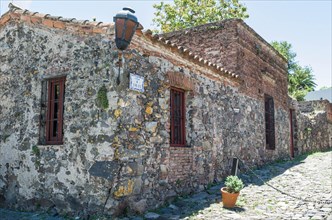 Famous street in the city of Colonia del sacramento called Calle d los Solis (Street solis)
