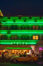 Avalon Hotel Miami, Ocean Drive, Miami Beach, Florida, USA, North America