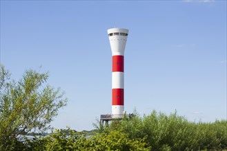 Lighthouse on the Elbe, Blankenese district, Hamburg, Germany, Europe