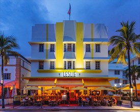 Leslie Hotel Ocean Drive, Miami Beach, Florida, USA, North America