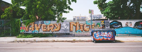 Wynwood Walls Graffiti, Art and Art Galley, 333 NW 23rd St, Miami, Florida, USA, North America
