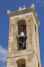 Bell tower of Agia Paraskevi Byzantine Church, Geroskipou village near Pafos, Cyprus, Europe