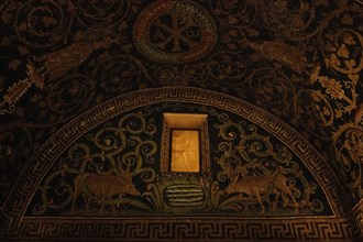 Ravenna mosaics, interior, italy