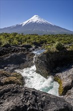 Osorno Volcano, Saltos de Petrohue, Saltos de Petrohue, Los Lagos, Chile, South America