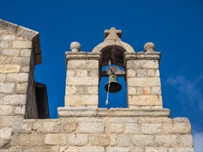 Church bell, Basilica di San Simplicio church in Olbia, Olbia, Sardinia, Italy, Europe