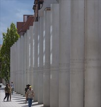 The Street of Human Rights, a memorial in the city centre of Nuremberg, created by the Israeli