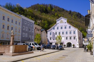 Kornsteinplatz, Hallein, Tennengau, Land Salzburg, Austria, Europe