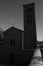 Ravenna landscape, church, italy