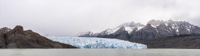 Grey Glacier, Torres de Paine, Magallanes and Chilean Antarctica, Chile, South America