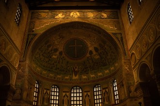 Ravenna mosaics, interior, italy