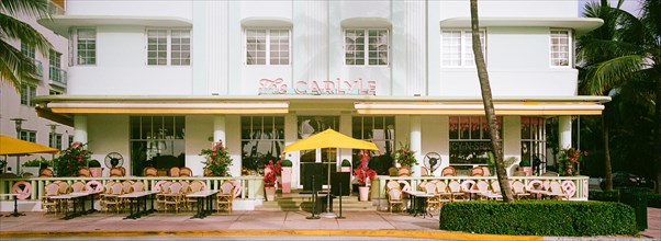 Carlyle Cafe, Ocean Drive, Miami Beach, Florida, USA, North America
