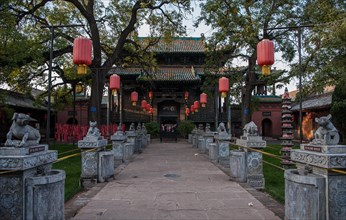 Chinese, taoist temple, travel, shanxi, china