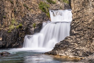El Maqui Waterfall, Carretera Austral, Puerto Guadal, Chile Chico, Aysen, Chile, South America