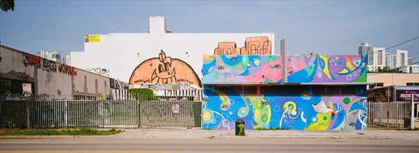Wynwood Walls Graffiti, Arcade1up.com, 2417 N Miami Ave, Miami, Florida, USA, North America