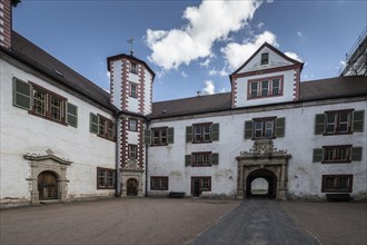 Wilhelmsburg Castle, Schmalkalden, Thuringia, Germany, Europe