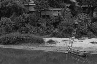 Banks of the Kam Khan River, Luang Prabang, Laos, Asia