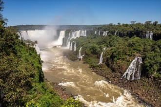 Iguazu Falls, Path Of The Falls Trail, Foz do Iguacu, Brazil, South America