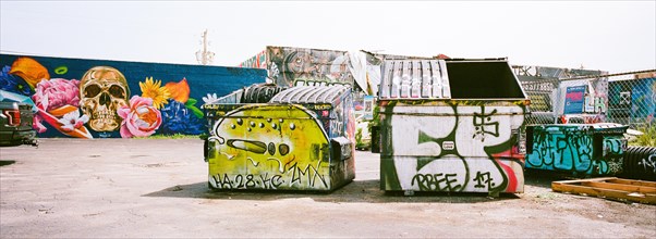 Wynwood Walls Graffiti, Wynwood, Miami, Florida, USA, North America