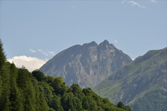 Mountain landscape in Valloire
