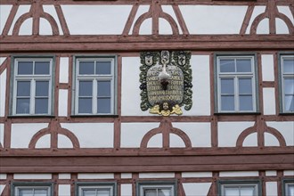 Half-timbered houses, Schmalkalden, Thuringia, Germany, Europe