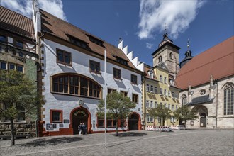 Half-timbered houses, Schmalkalden, Thuringia, Germany, Europe