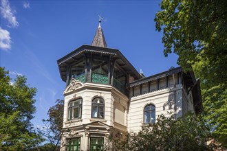 Villa in the Treppenviertel, residential building, Blankenese district, Hamburg, Germany, Europe