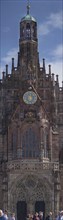 Church of Our Lady with the famous Maennleinlaufen under the tower clock, for over 500 years the